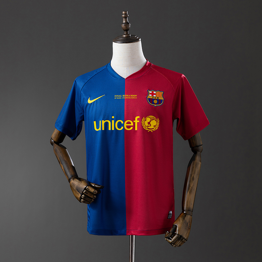 Retrô Barcelona 08/09 UEFA Champions League Titular S-XXL, foto 1