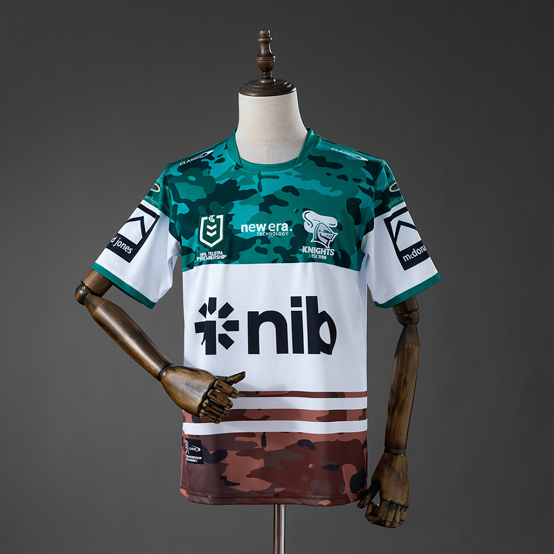 NRL Newcastle Knights 2026 Mens ANZAC Round Camisa S-5XL, foto 1