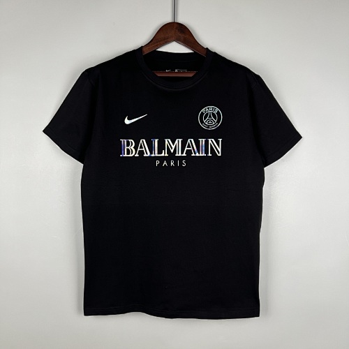 23/24 PSG Cotton T-Shirt Black S-XXL