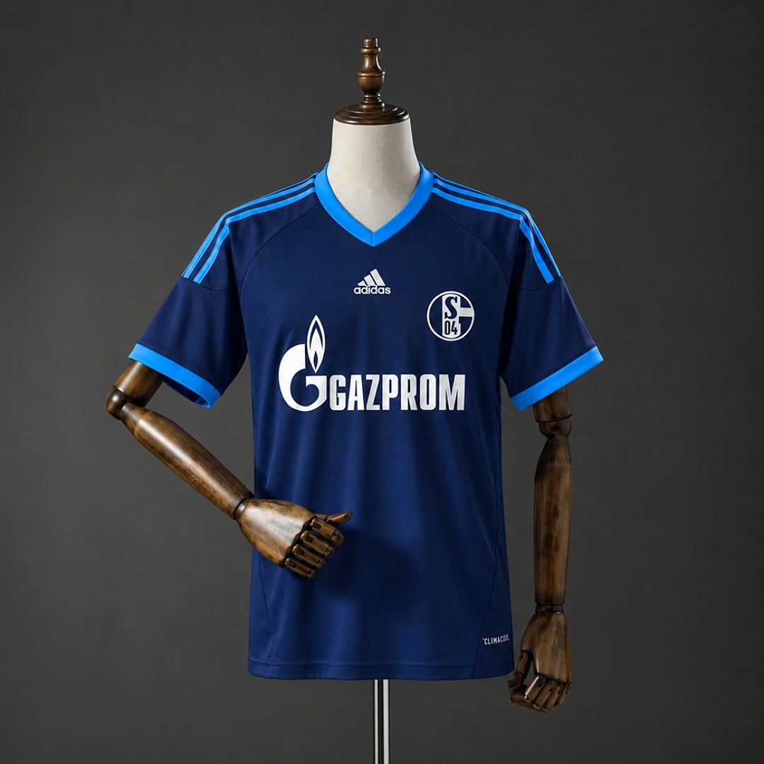 Retrô Schalke 04 10/11 Visitante Camisa S-XXL, foto 1