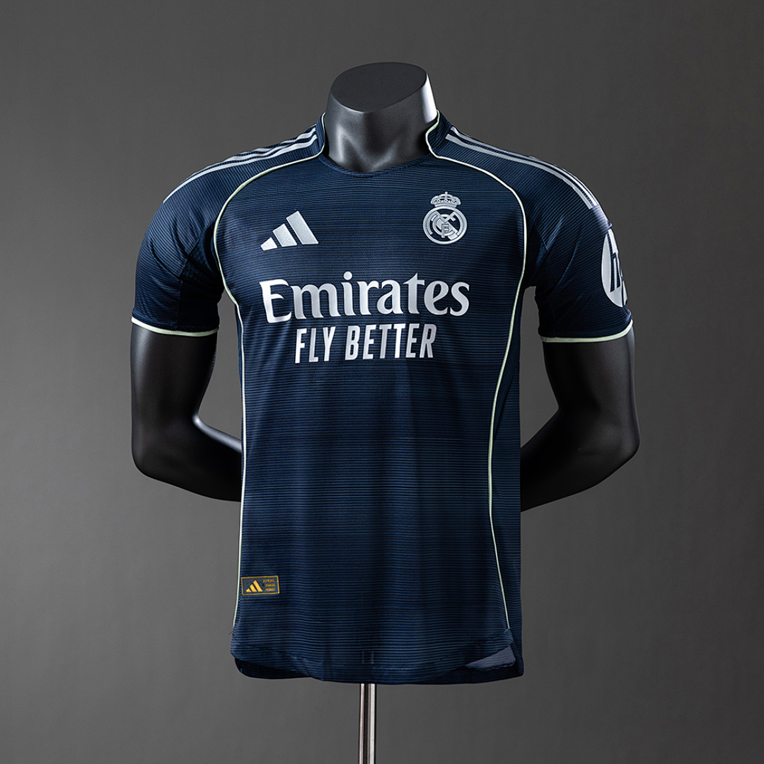 Real Madrid 25/26 Visitante Versão jogador Camisa S-4XL, foto 1