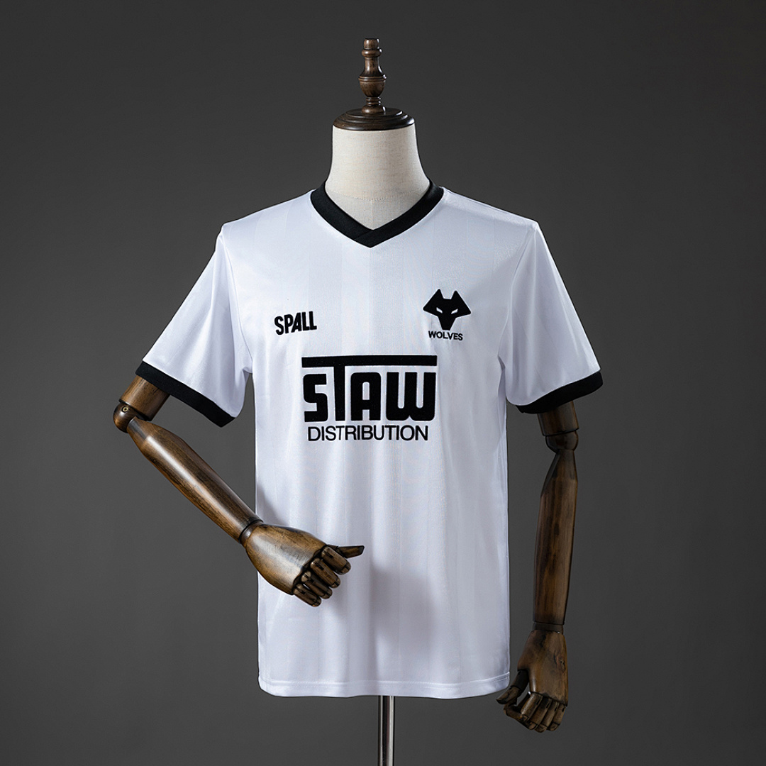 Wolves 86/88 Visitante Retrô Camisa S-XXL, foto 1
