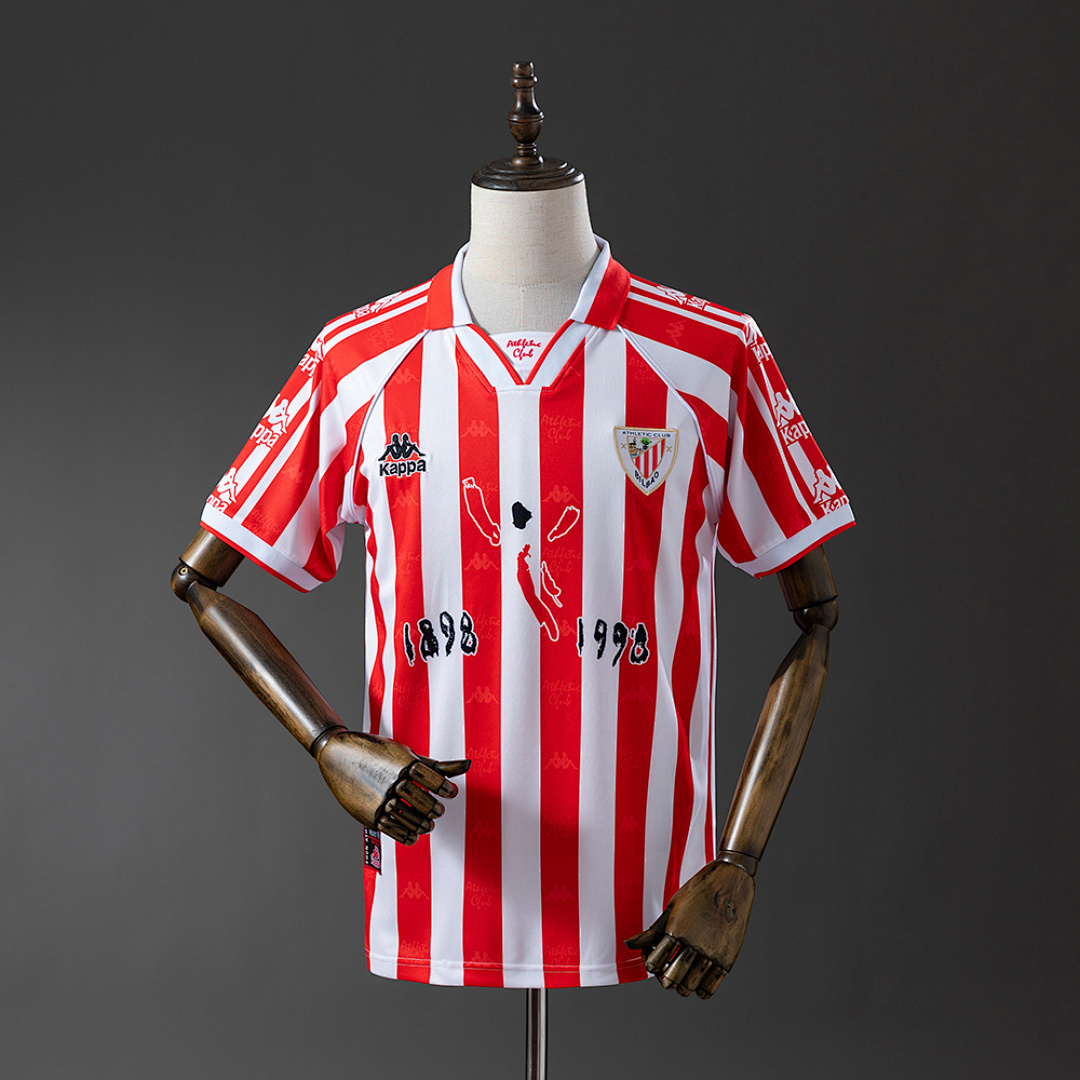 Retrô Athletic Bilbao 100th Anniversary Titular Stadium S-XXL, foto 1