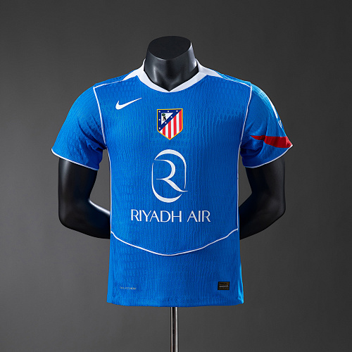Atletico Madrid 25/26 Terceira Versão jogador Camisa S-4XL