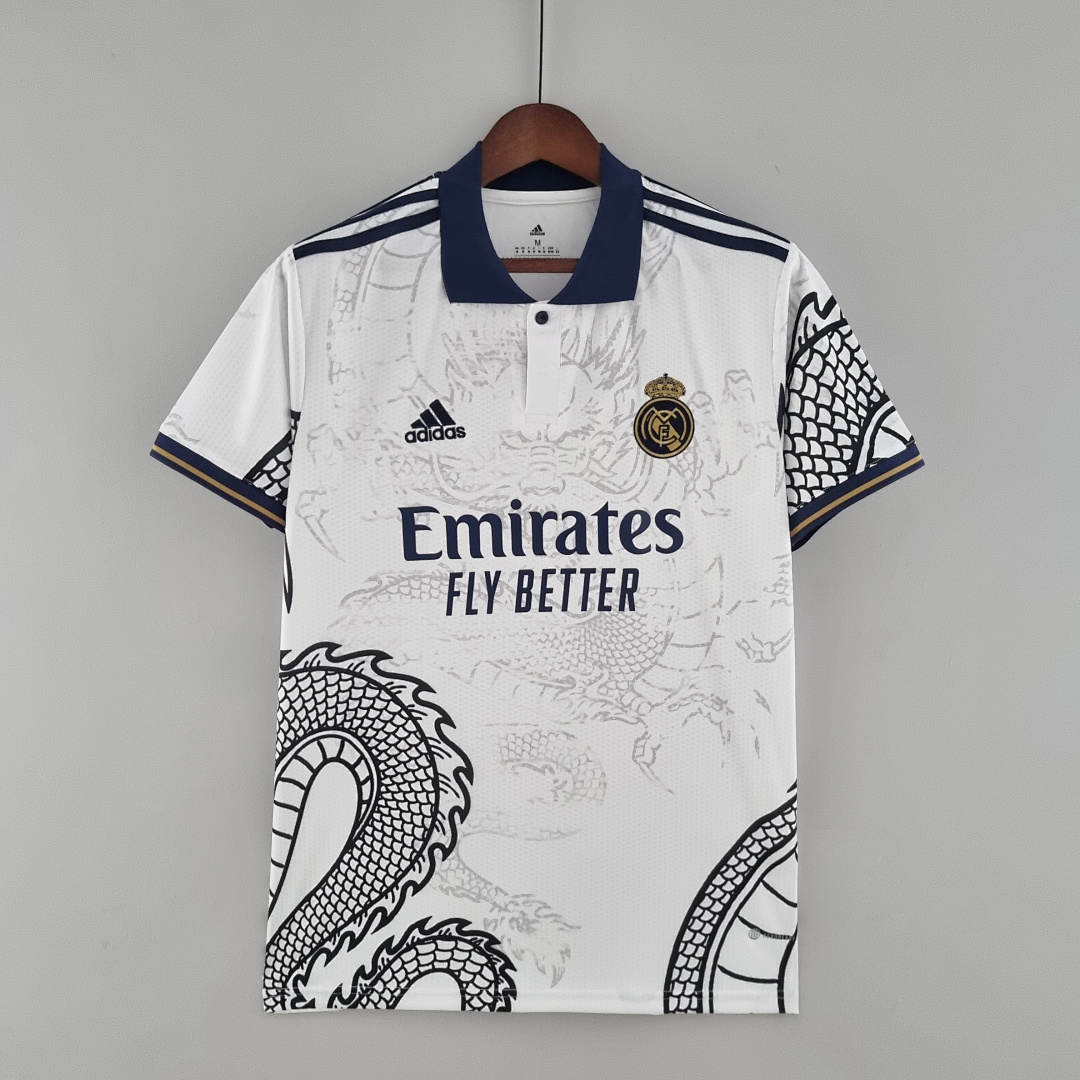 22/23 Real Madrid Chinese Dragon White S-XXL, foto 1