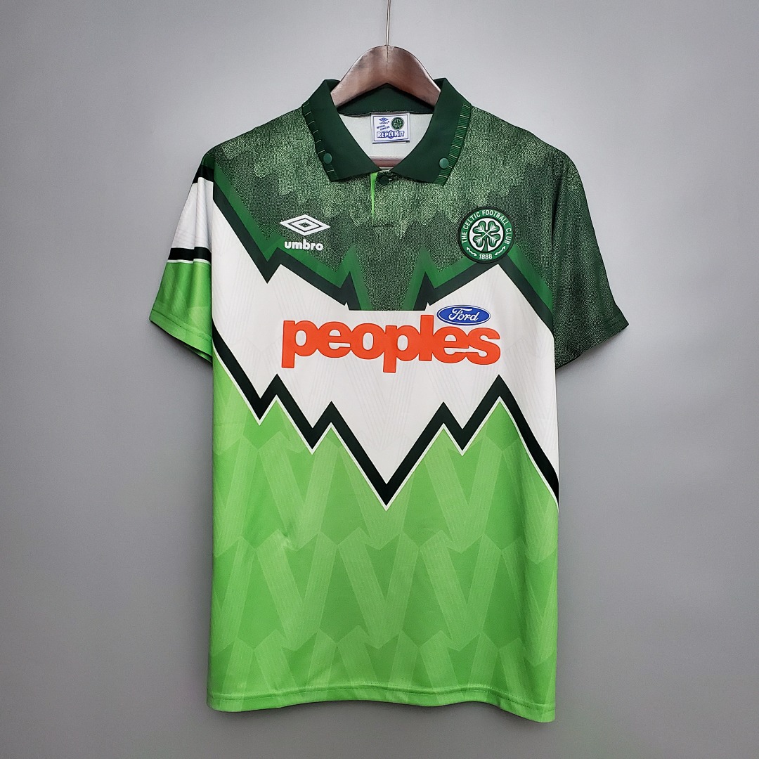 Retrô 91/92 Celtic Titular S-XXL, foto 1