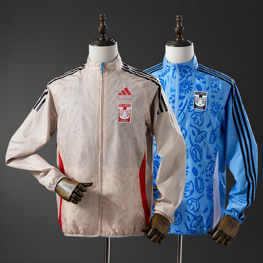 Tigres Reversible Jacket Windbreaker - Beige & Blue S-XXL, foto 1