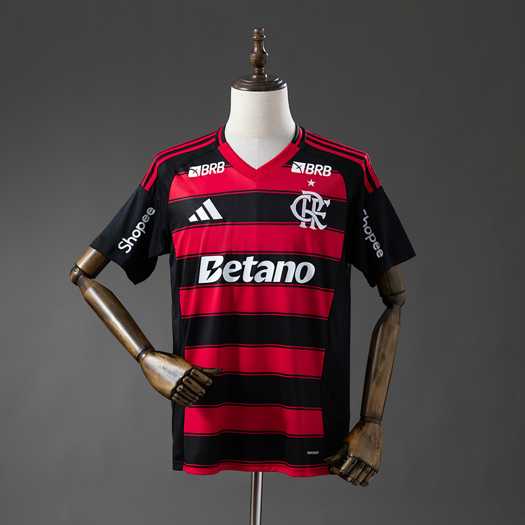 Flamengo 25/26 Titular All Sponsor Camisa S-4XL, foto 1