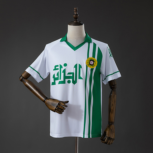 Algeria 1986 Titular Retrô Camisa S-XXL