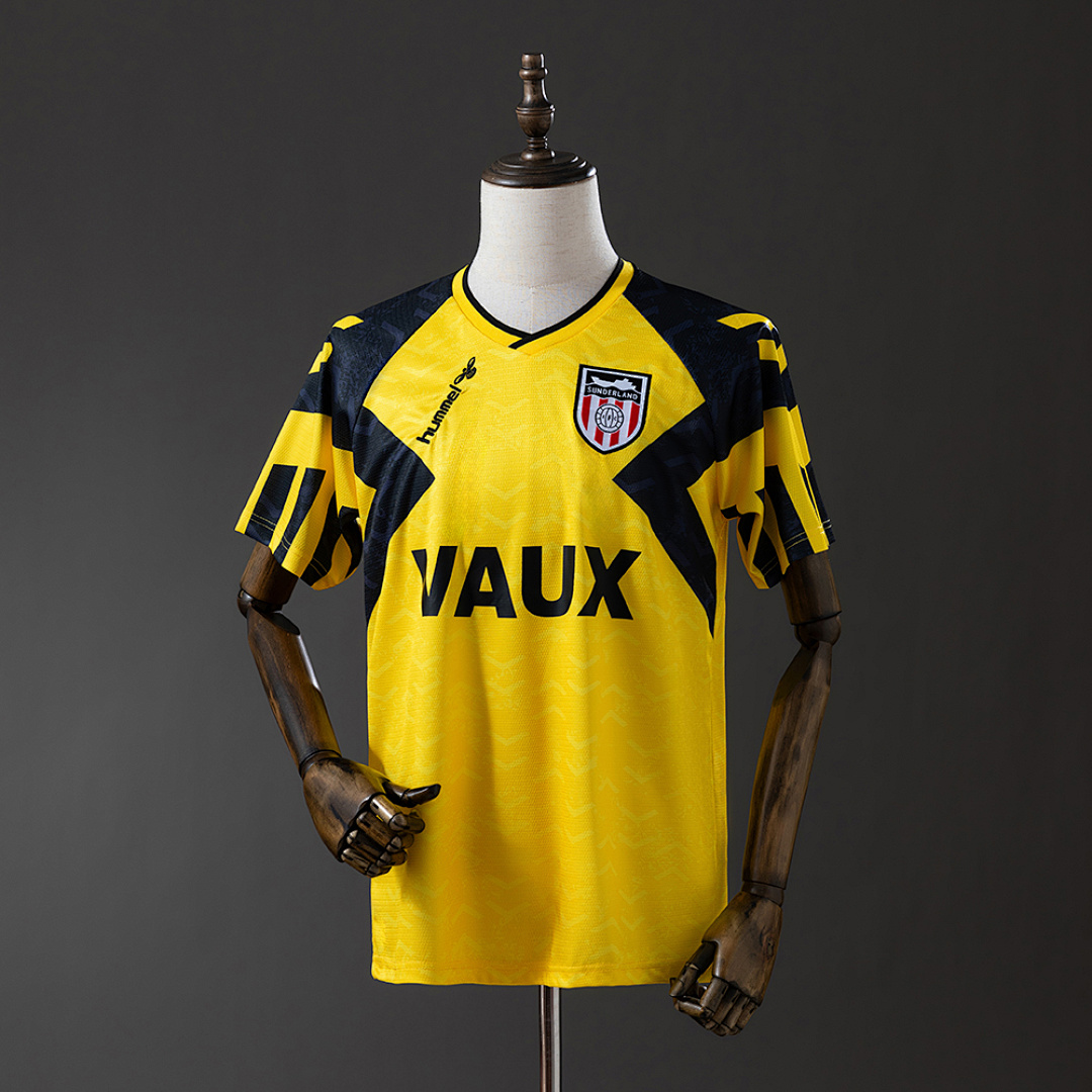 Sunderland 92/93 Second Visitante Retrô Camisa S-XXL, foto 1