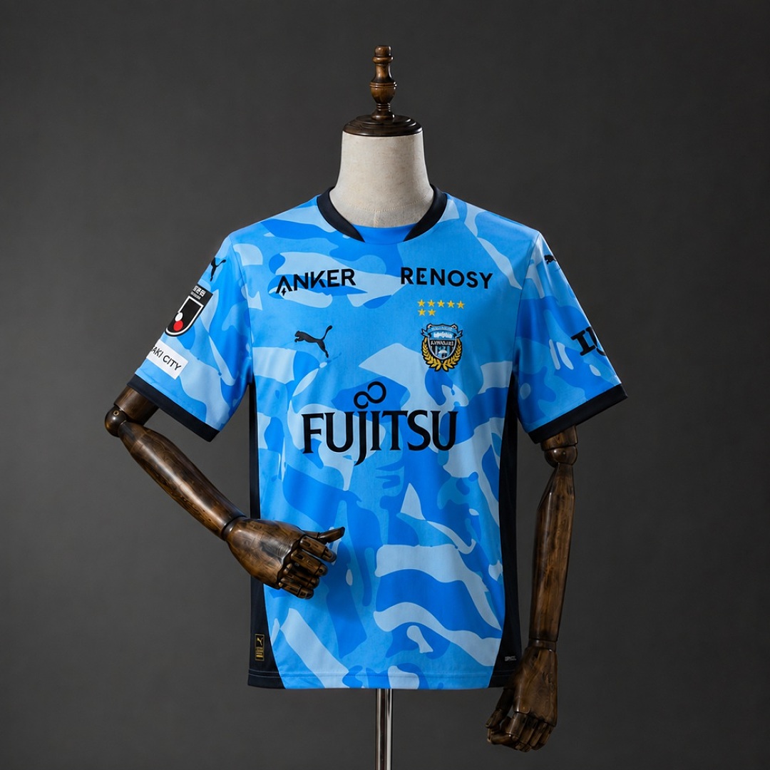 Kawasaki Frontale 26/27 Titular Camisa S-4XL, foto 1