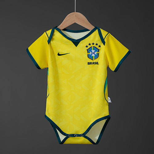 Brazil 26/27 Baby Titular Camisa Tamanho 9/12