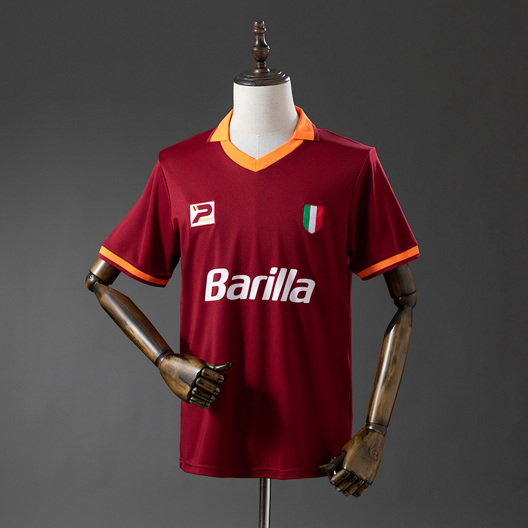 Roma 83/84 Titular Retrô Camisa S-XXL, foto 1