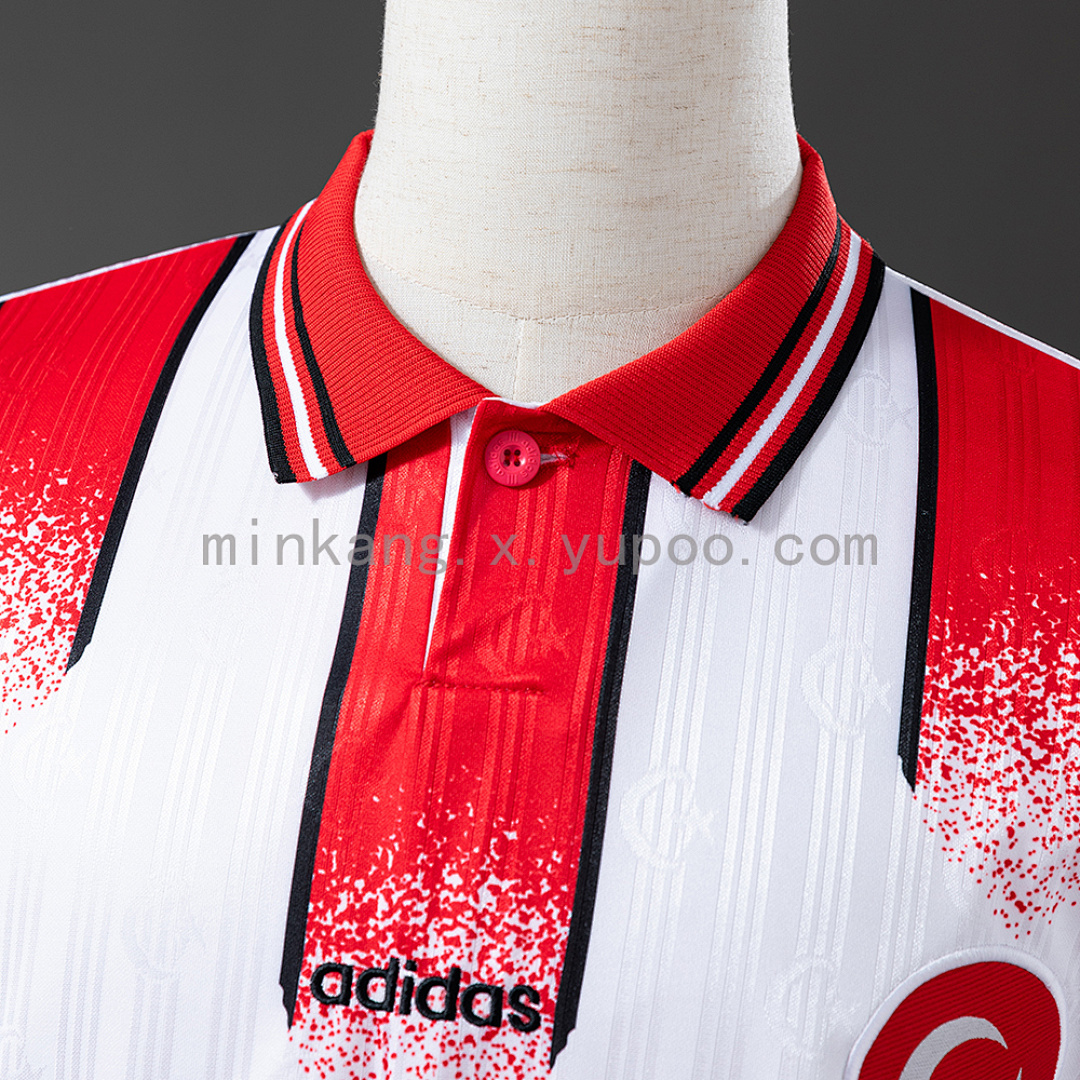 Retrô Türkiye 1996 Visitante S-XXL, foto 5