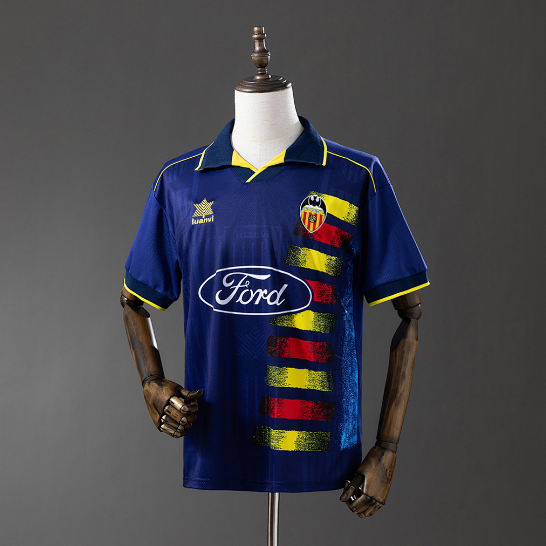 Retrô Valencia 96/97 Visitante S-XXL, foto 1