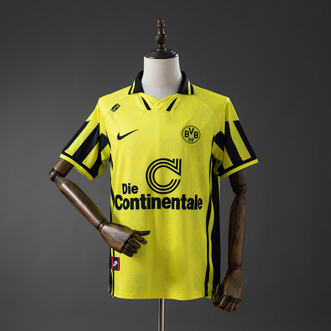 Dortmund 96/97 Titular Retrô Camisa S-XXL, foto 1