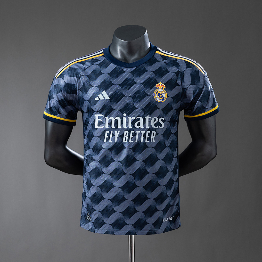Real Madrid 23/24 Visitante Retrô Versão jogador Camisa S-3XL, foto 1