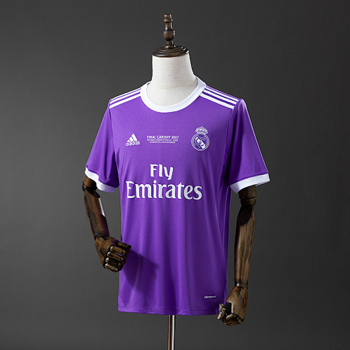 Retrô Real Madrid 16/17 Visitante S-XXL