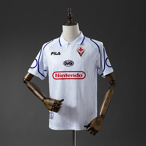 Fiorentina 97/98 Visitante Retrô Camisa S-XXL