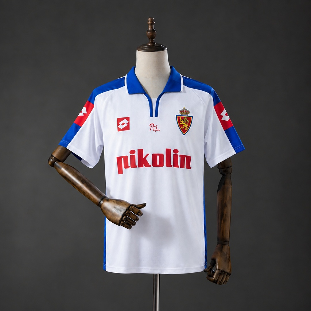 Retrô Zaragoza 2004 Titular Camisa S-XXL, foto 1