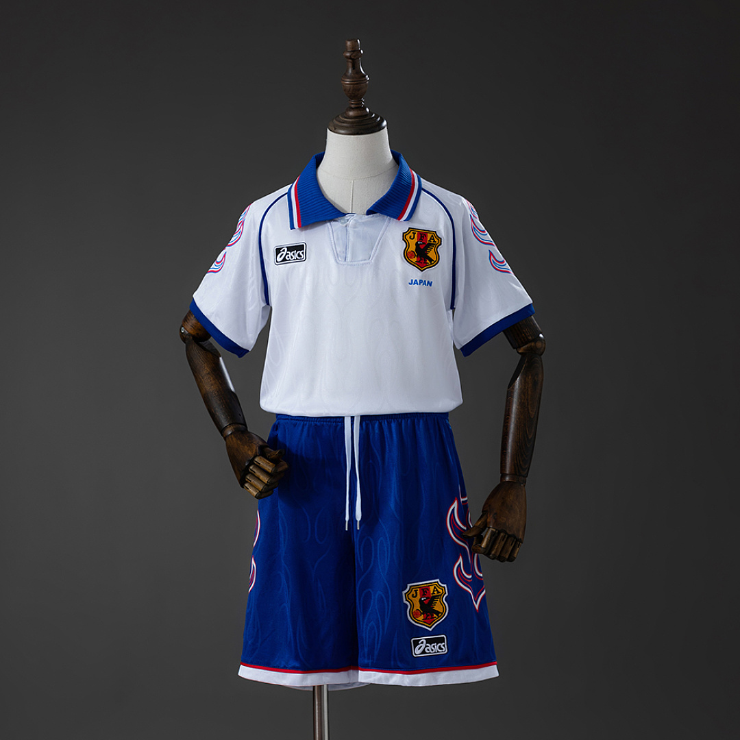 Japan 1998 Visitante Retrô Kit infantil Tamanho 16-28, foto 1