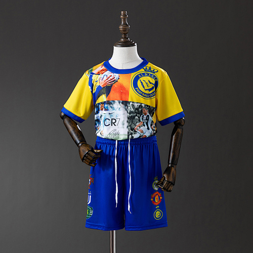 Ronaldo 25/26 Edição especial Kit infantil Tamanho 16-28
