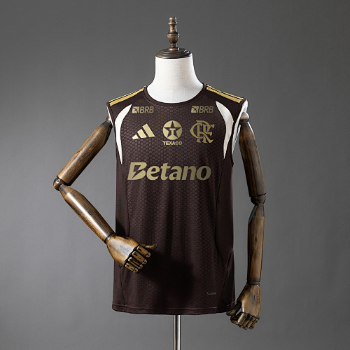 Flamengo 26/27 All Sponsored Training - Brown Vest Camisa S-4XL