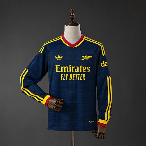 Arsenal 26/27 Visitante Manga longa Camisa S-4XL