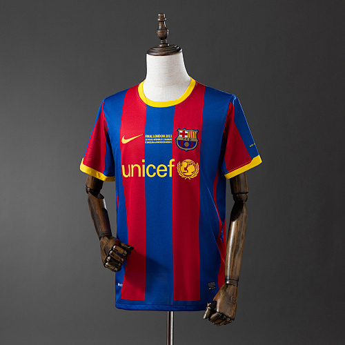 Barcelona 2010/11 Titular Retrô Camisa S-4XL