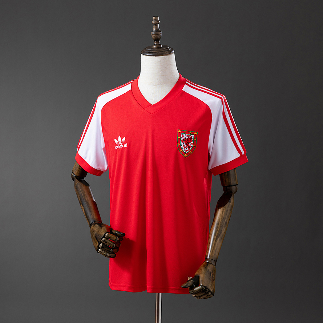 Wales 1982 Titular Retrô Camisa S-XXL, foto 1