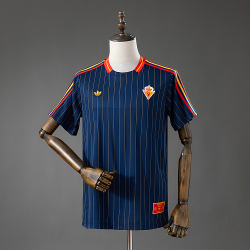 Spain Terrace Icons T-Shirt Navy Blue S-XXL