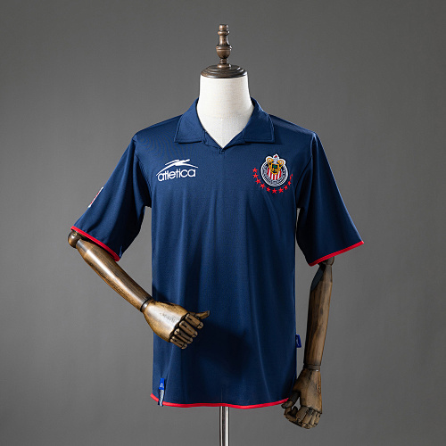 Chivas de Guadalajara 03/04 Visitante Retrô Camisa S-XXL