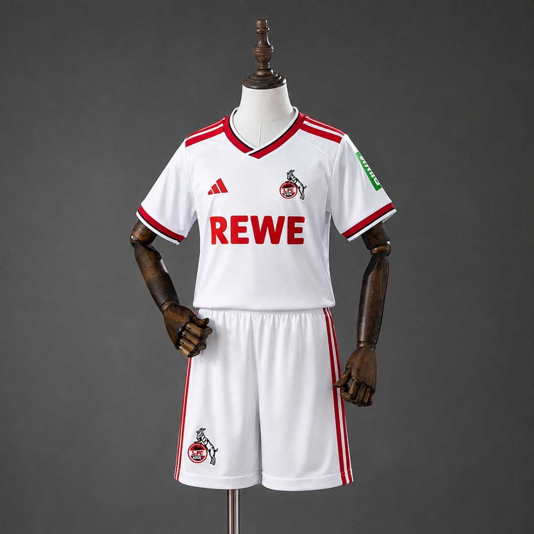 FC Köln 26/27 Titular Kids kit Tamanho 16-28, foto 1