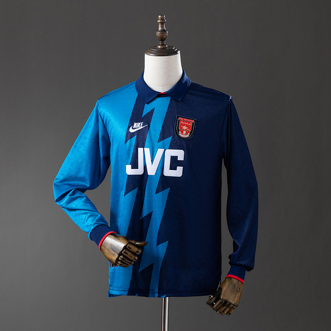 Retrô Manga longa Arsenal 95/96 Visitante S-XXL, foto 1