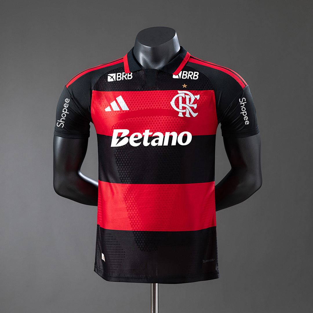 Flamengo 26/27 Titular All sponsors Versão jogador Camisa S-4XL, foto 1