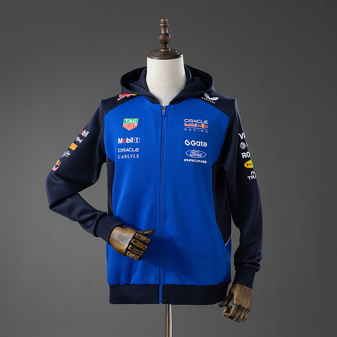 Oracle Red Bull Racing F1 2026 Hoodie Jacket S-3XL, foto 1