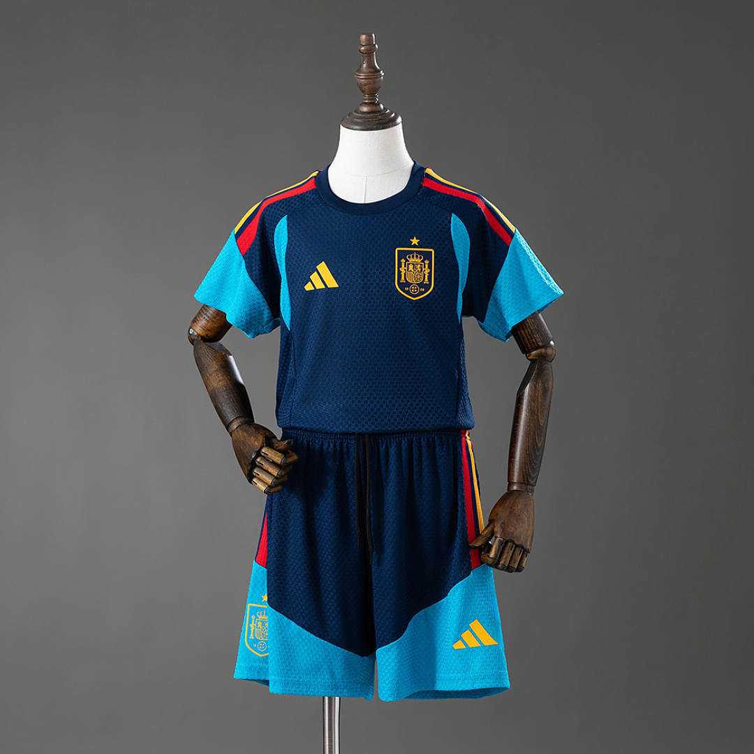 Spain 2026 Versão jogador Training Kit infantil - Royal Blue Tamanho 16-28, foto 1
