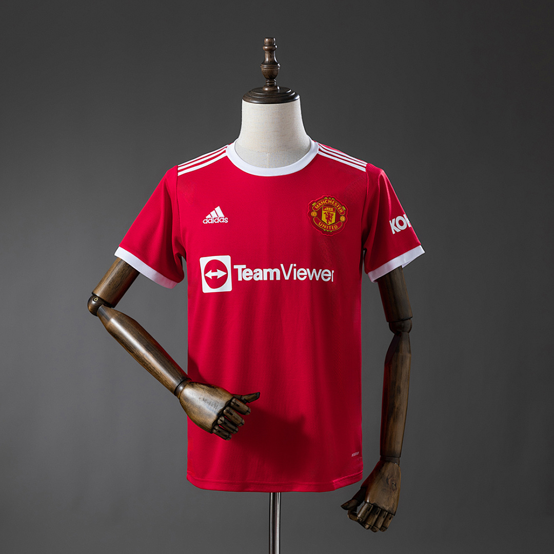 M-U 21/22 Titular Retrô Camisa S-XXL, foto 1