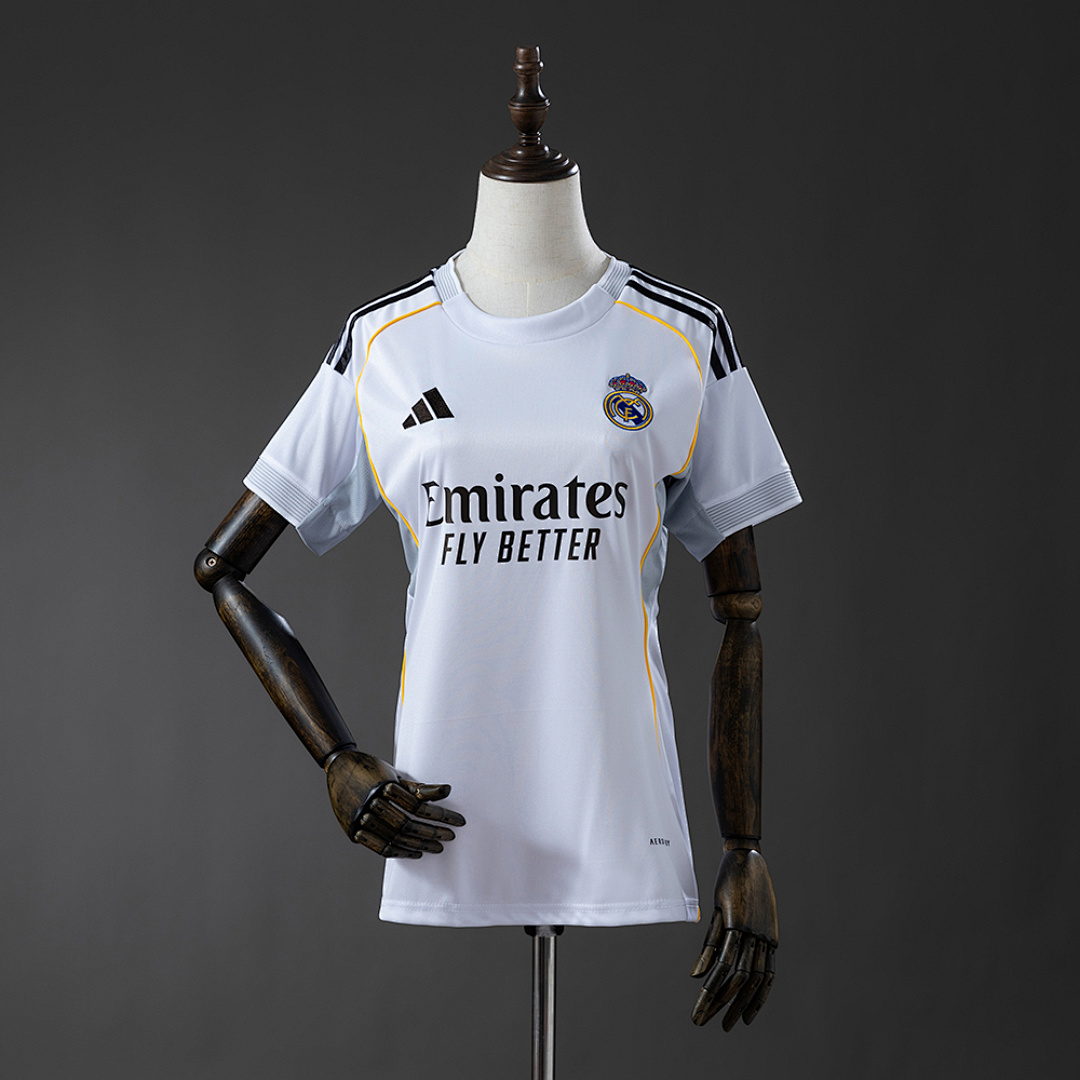 Real Madrid 25/26 Titular Feminina Camisa S-XXL, foto 1