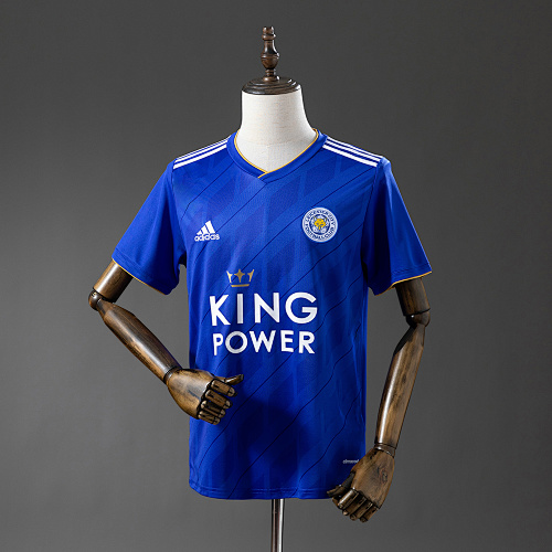Leicester City 18/19 Titular Retrô Camisa S-XXL