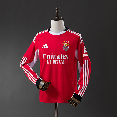 25/26 Manga longa Benfica Titular S-XXL