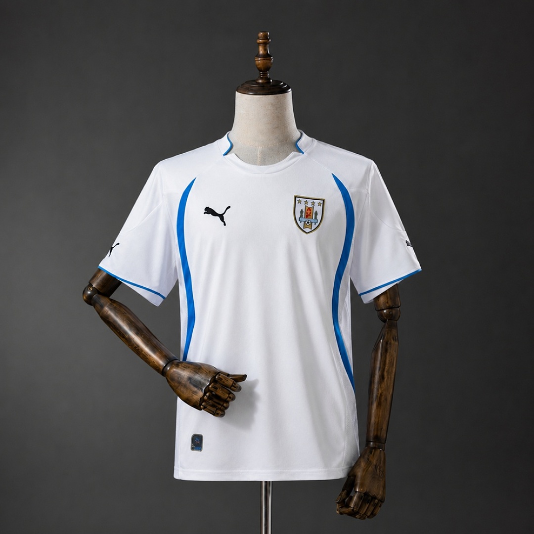 Uruguay 2010 Visitante Retrô Camisa S-XXL, foto 1