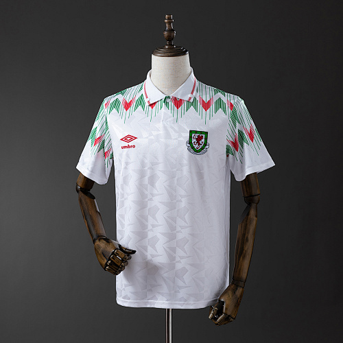 Wales 90/02 Visitante Camisa S-XXL