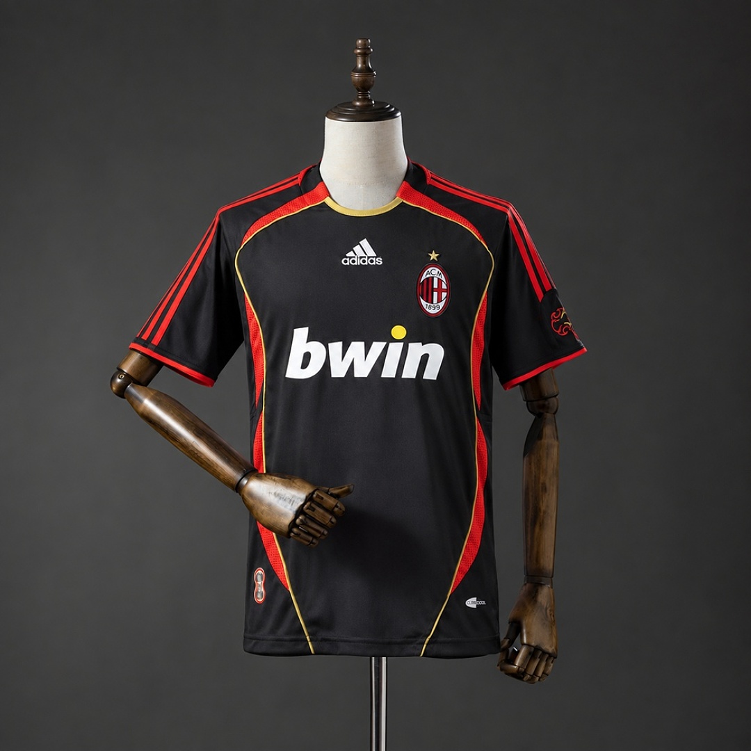 Retrô AC Milan 2006 Terceira Camisa S-XXL, foto 1