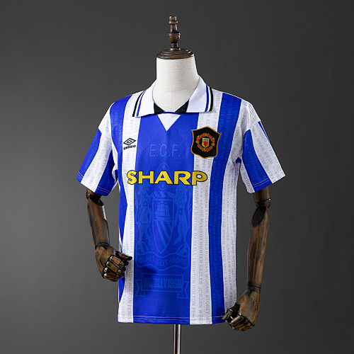 M-U 1994/96 2nd Visitante Retrô Camisa S-XXL