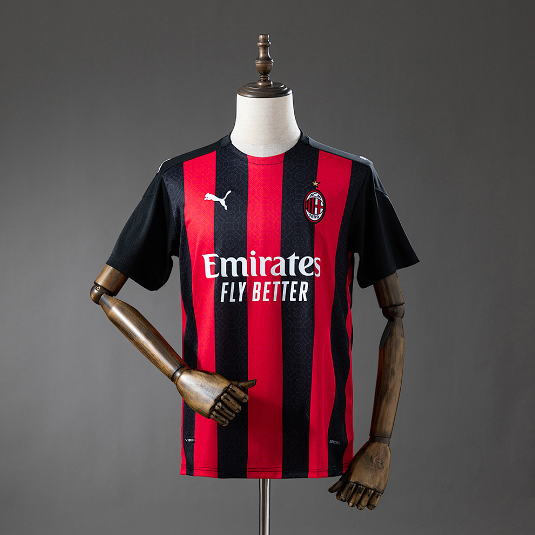 AC Milan 20/21 Titular Retrô Camisa S-XXL, foto 1