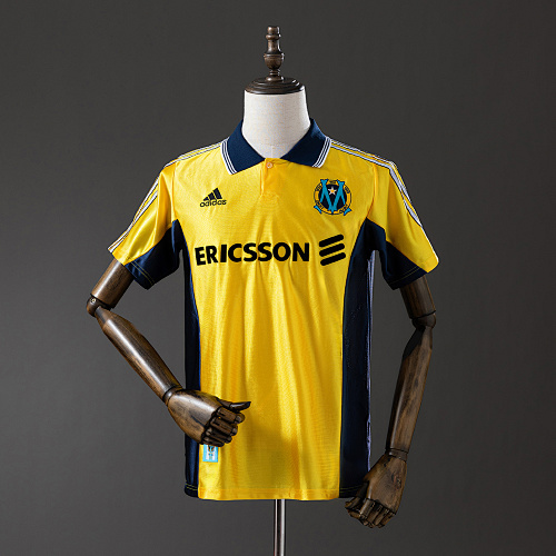 Retrô 98/99 Marseille Visitante yellow S-XXL (811)