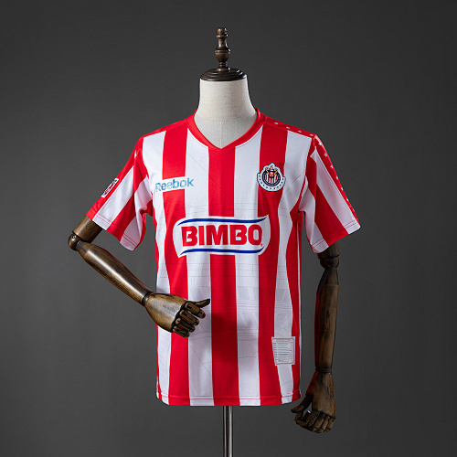 Chivas de Guadalajara 10/11 Titular Retrô Camisa S-XXL