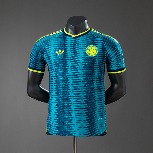 Colombia 2026 Visitante Versão jogador Camisa S-4XL