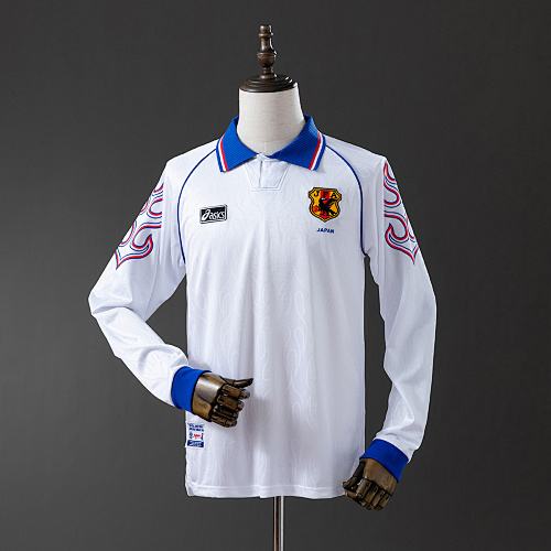 Japan 1998 Visitante Manga longa Retrô Camisa S-XXL